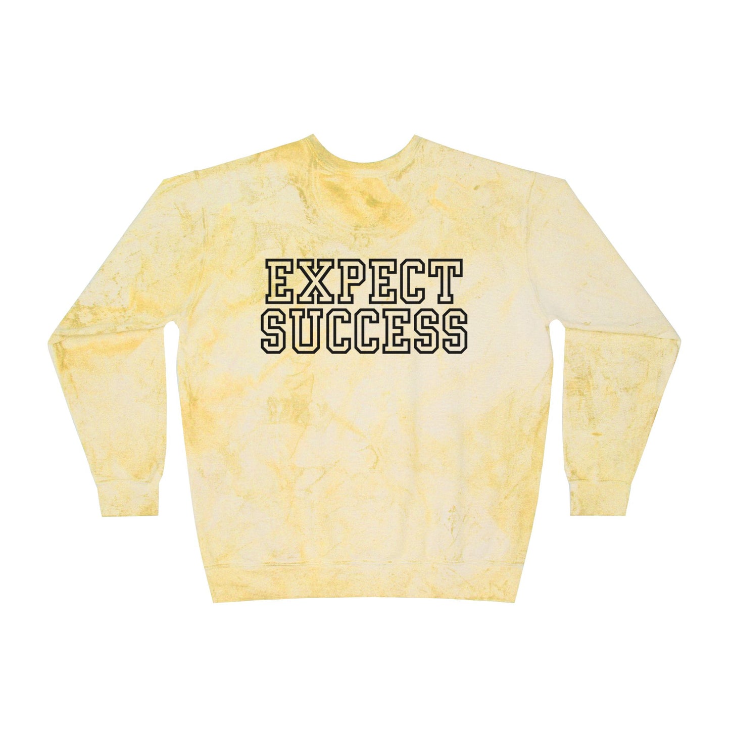 WFE Color Blast Crewneck Sweatshirt for School Spirit | 'Expect Success'