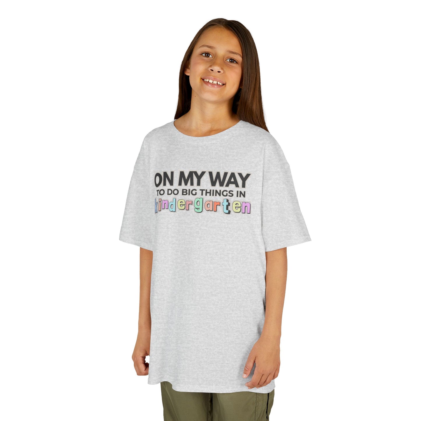Big Things in Kindergarten- Kids Back to School Shirt