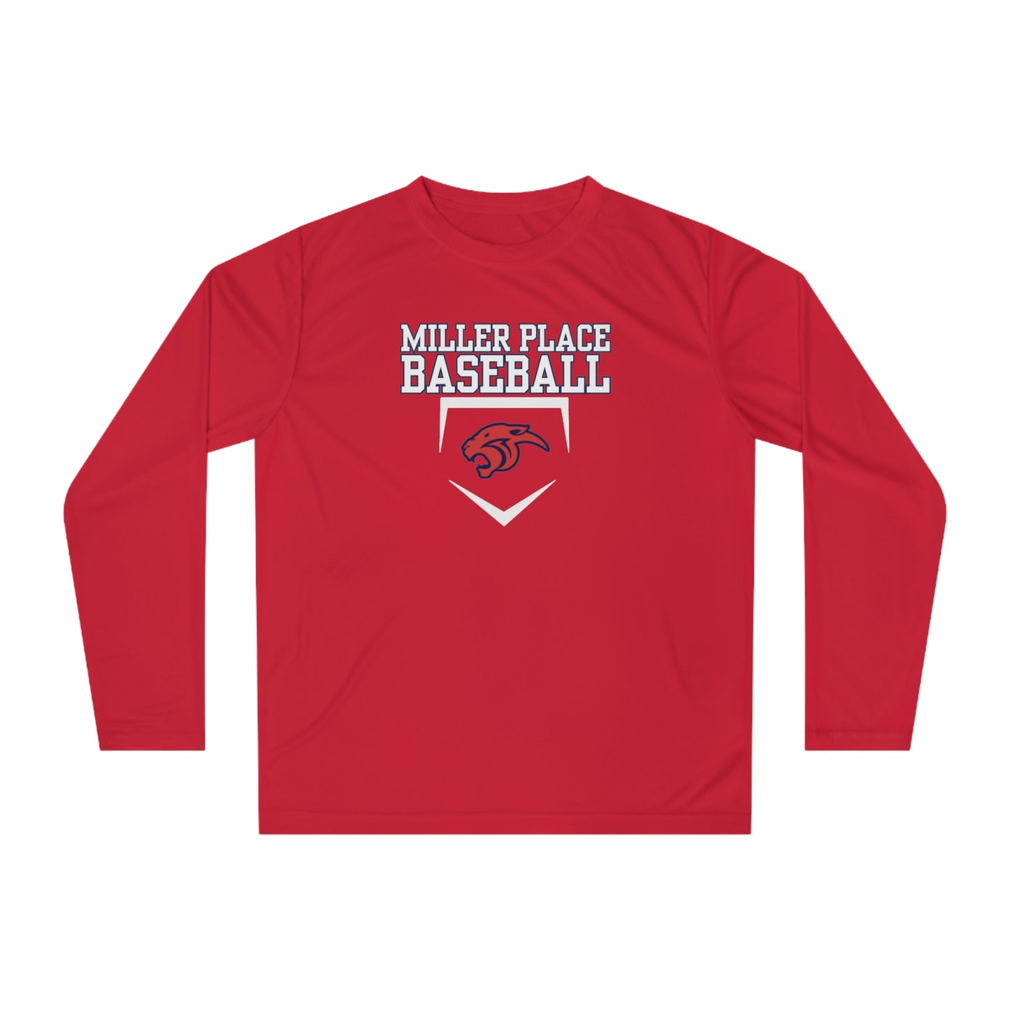 MP Baseball- Long Sleeve Moisture Wicking Shirt- Diamond Club