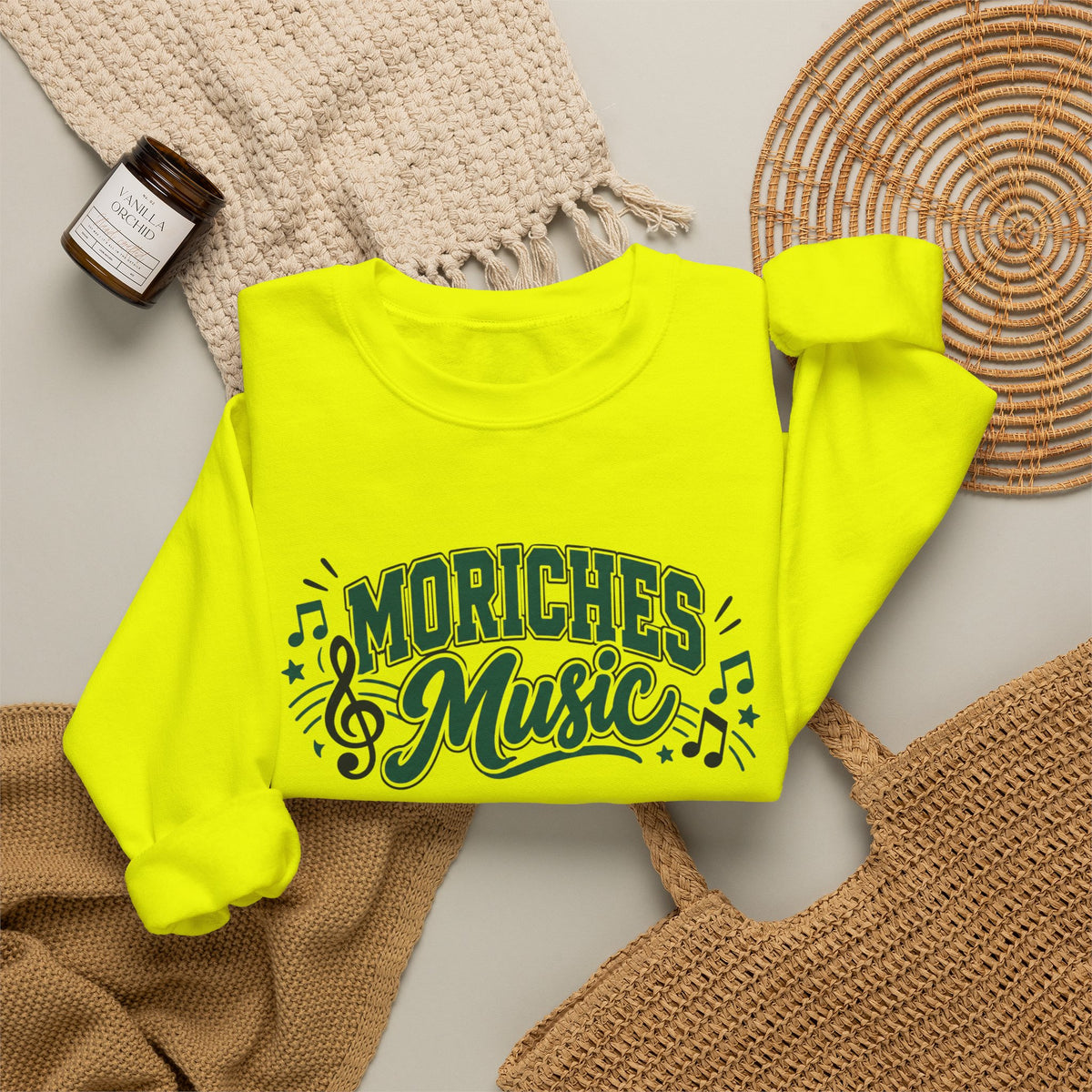 Moriches Music Sweatshirt — "Making Music and Magic at Moriches" Crewneck