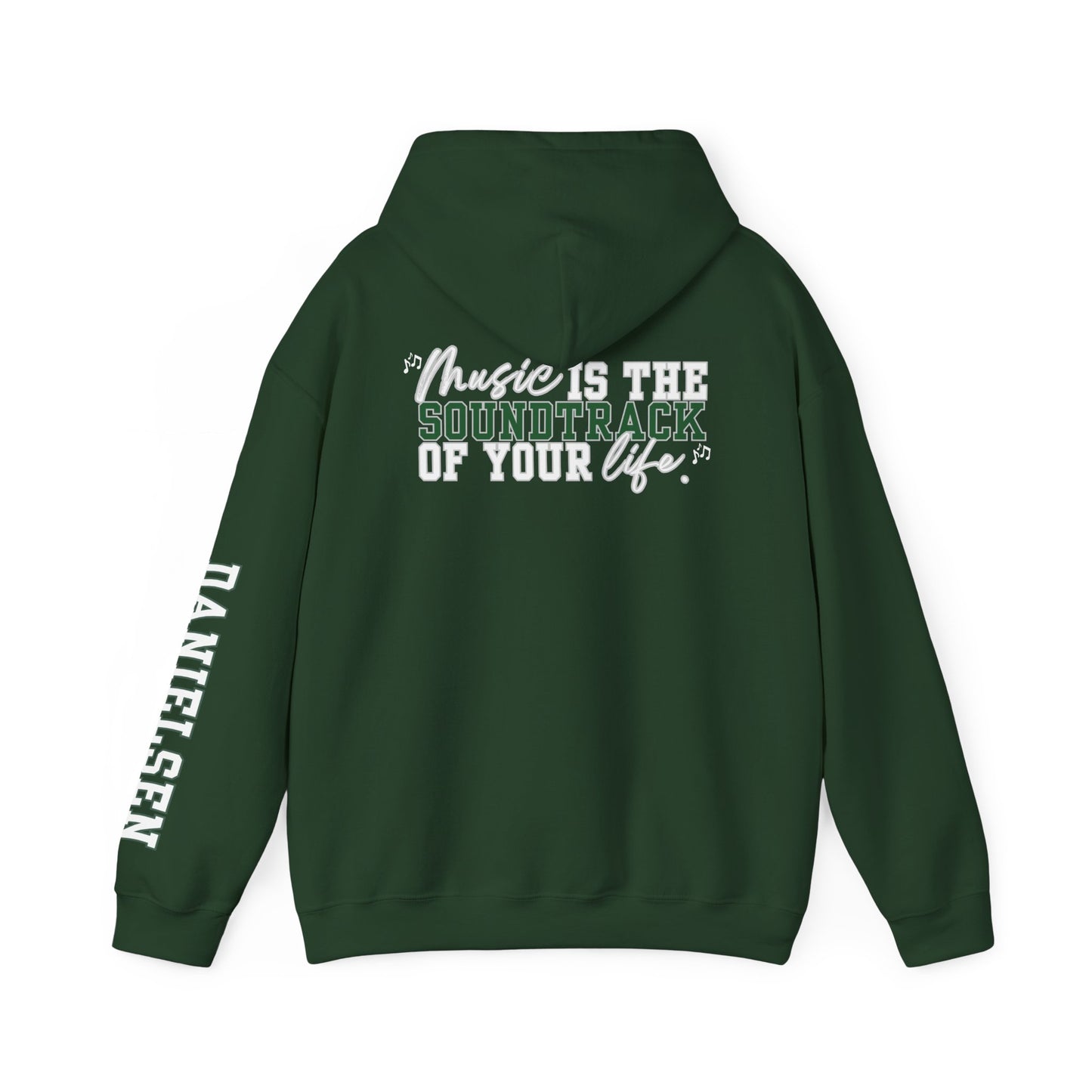 Danielsen- Floyd Music Heavy Cotton Tee - "Music is the Soundtrack of Your Life" Unisex T-Shirt- Personalized