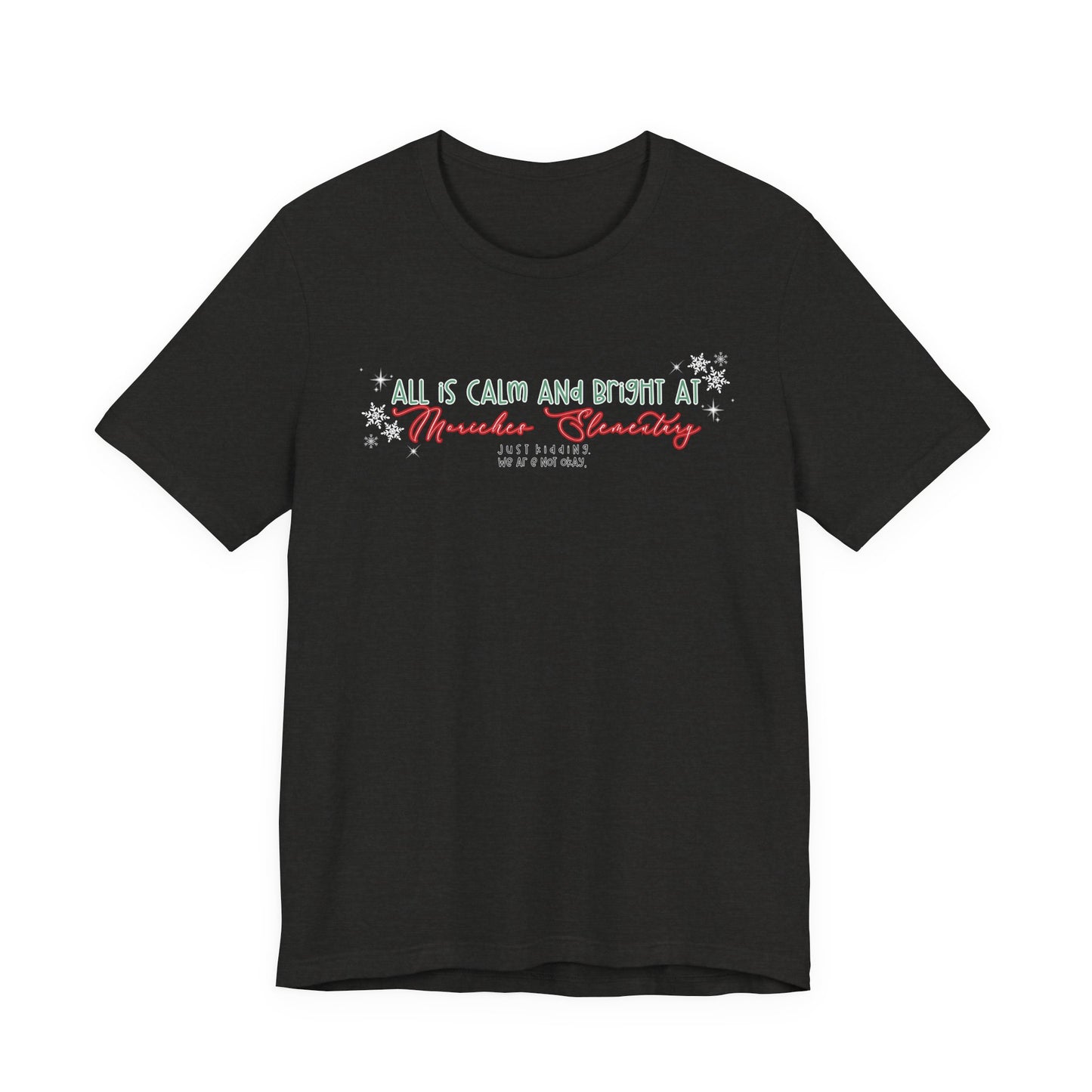 All is calm at Moriches— Christmas Unisex T‑Shirt