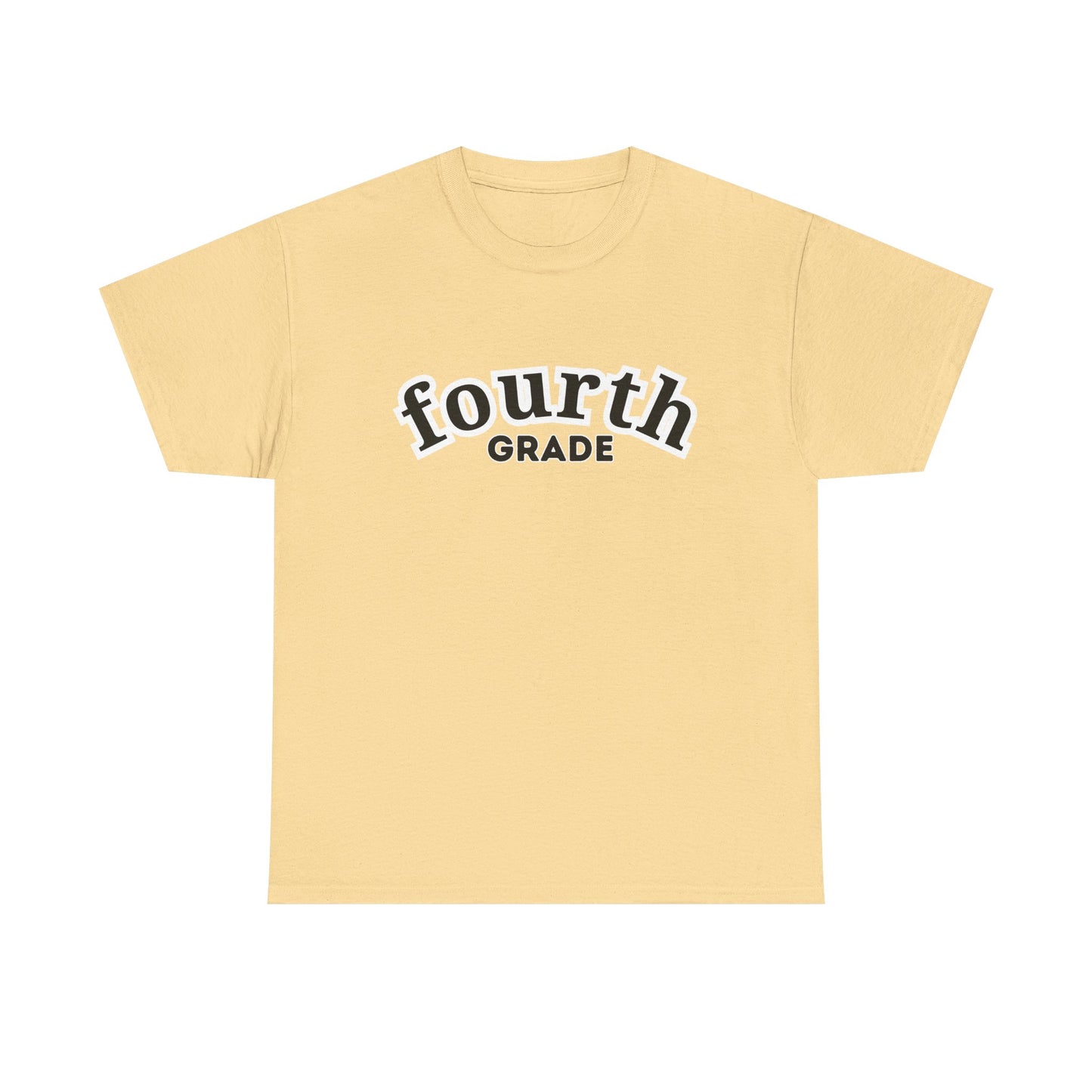 Teacher Tee - 4th Grade Teacher Unisex Heavy Cotton Tee