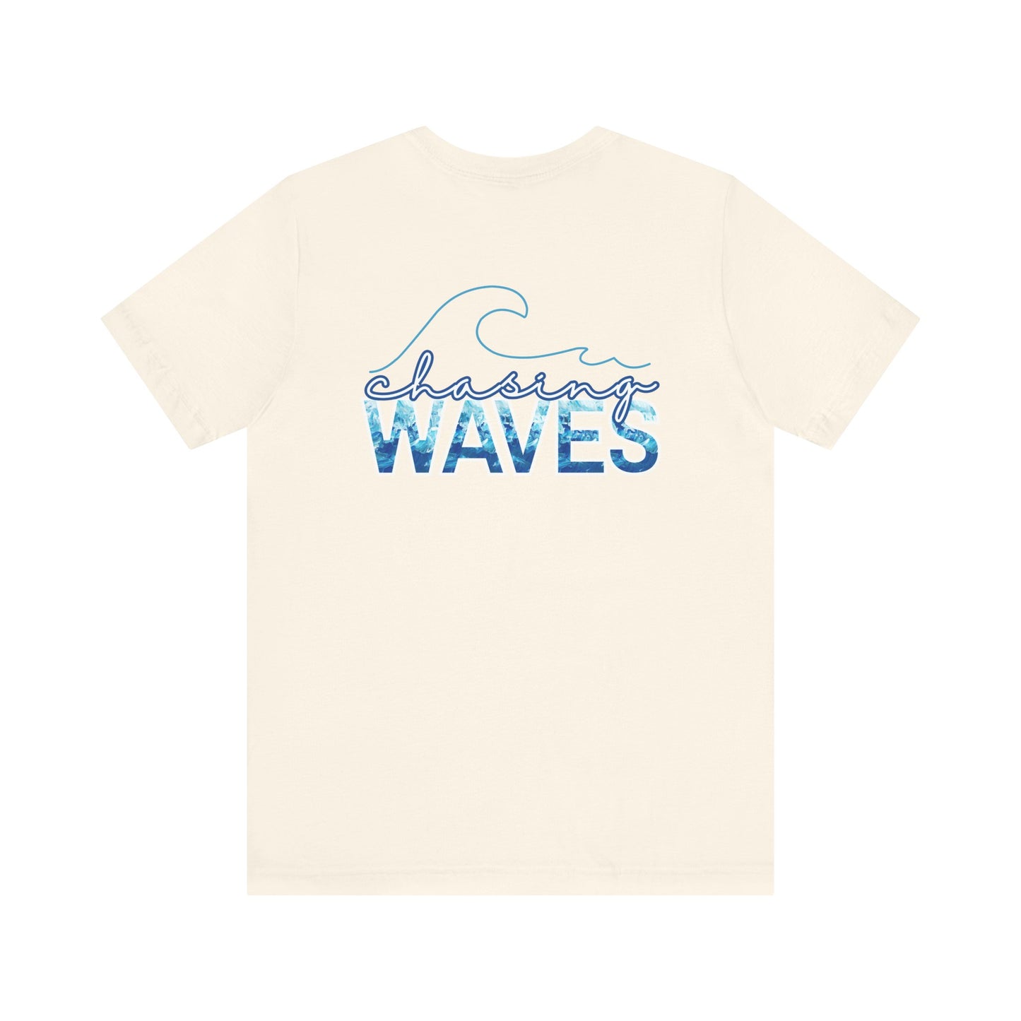 Chasing Waves -- Unisex Summer Shirt, Beachwear, Vacation Top, Summer Nights Apparel