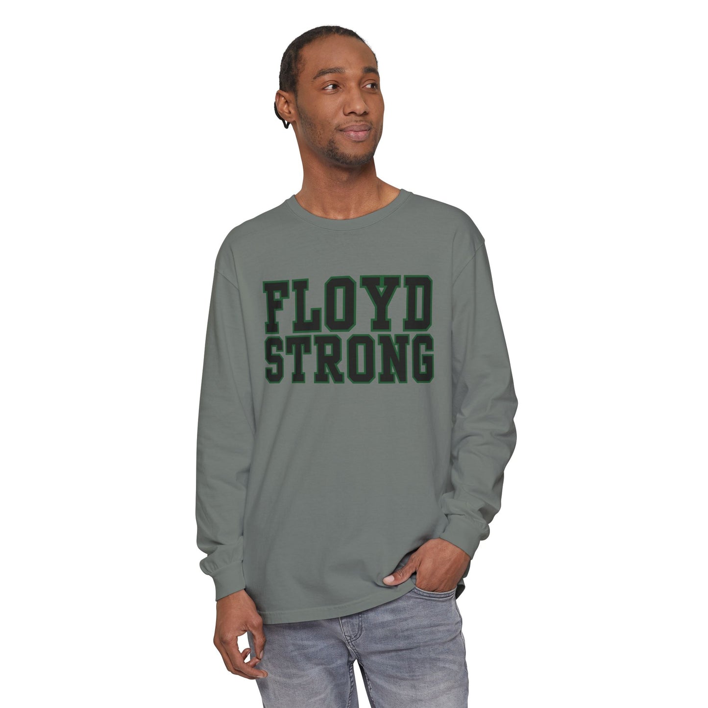 Tangier- Long Sleeve T-Shirt - Unisex Garment-Dyed Tee