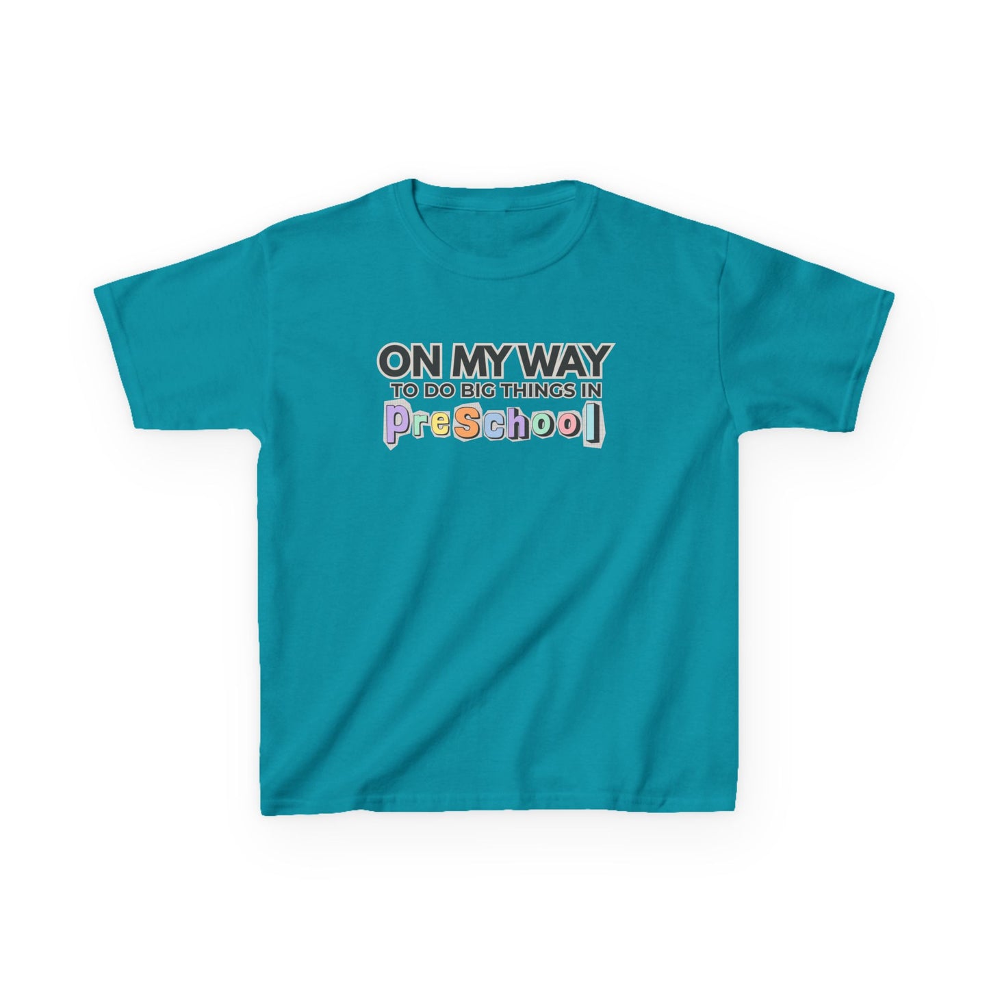 Big Things in PreSchool- Kids Back to School Shirt