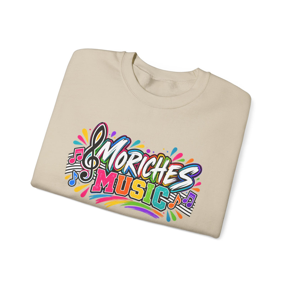 Moriches Music Sweatshirt — "Make Every Note Count" Crewneck