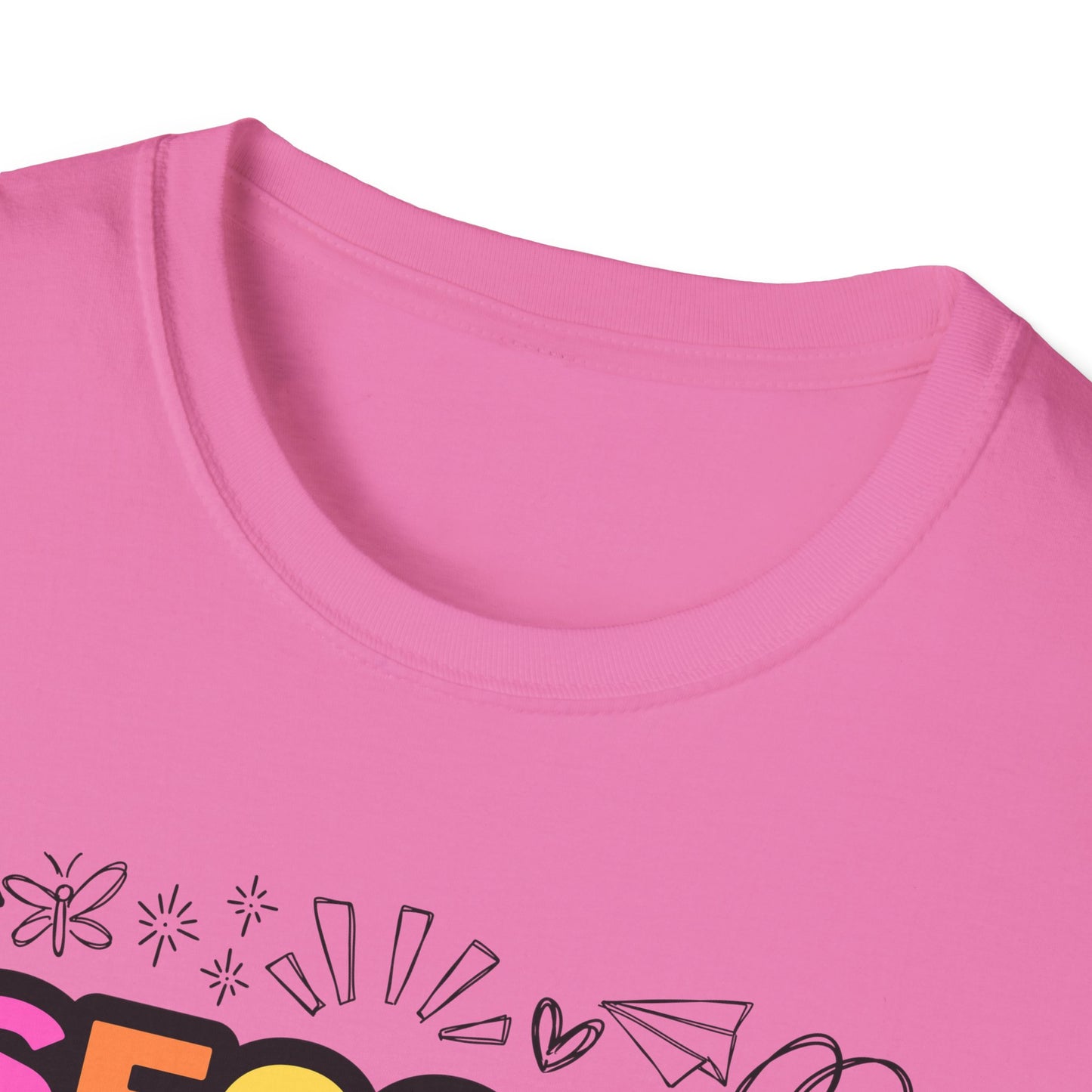 Dream Team- 2nd Grade- Unisex Softstyle T-Shirt- Teacher Life
