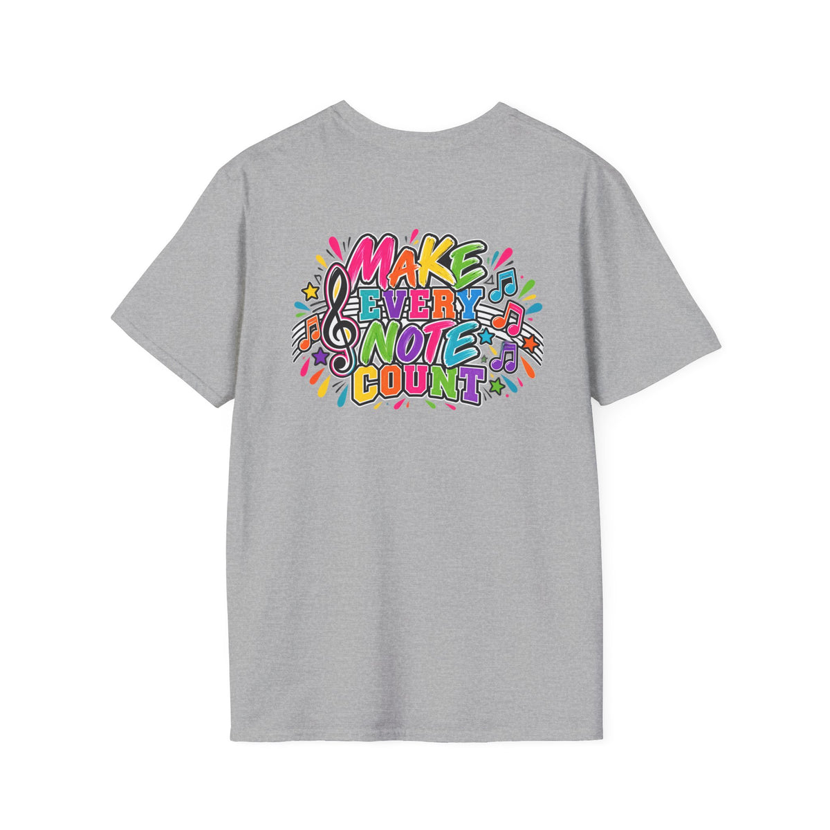 Moriches Music T-Shirt - Make Every Note Count