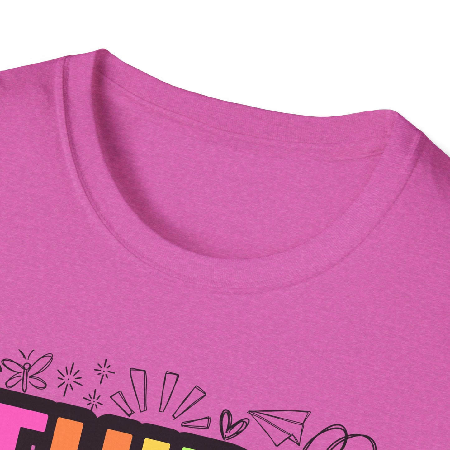 Dream Team- 3rd Grade- Unisex Softstyle T-Shirt- Teacher Life