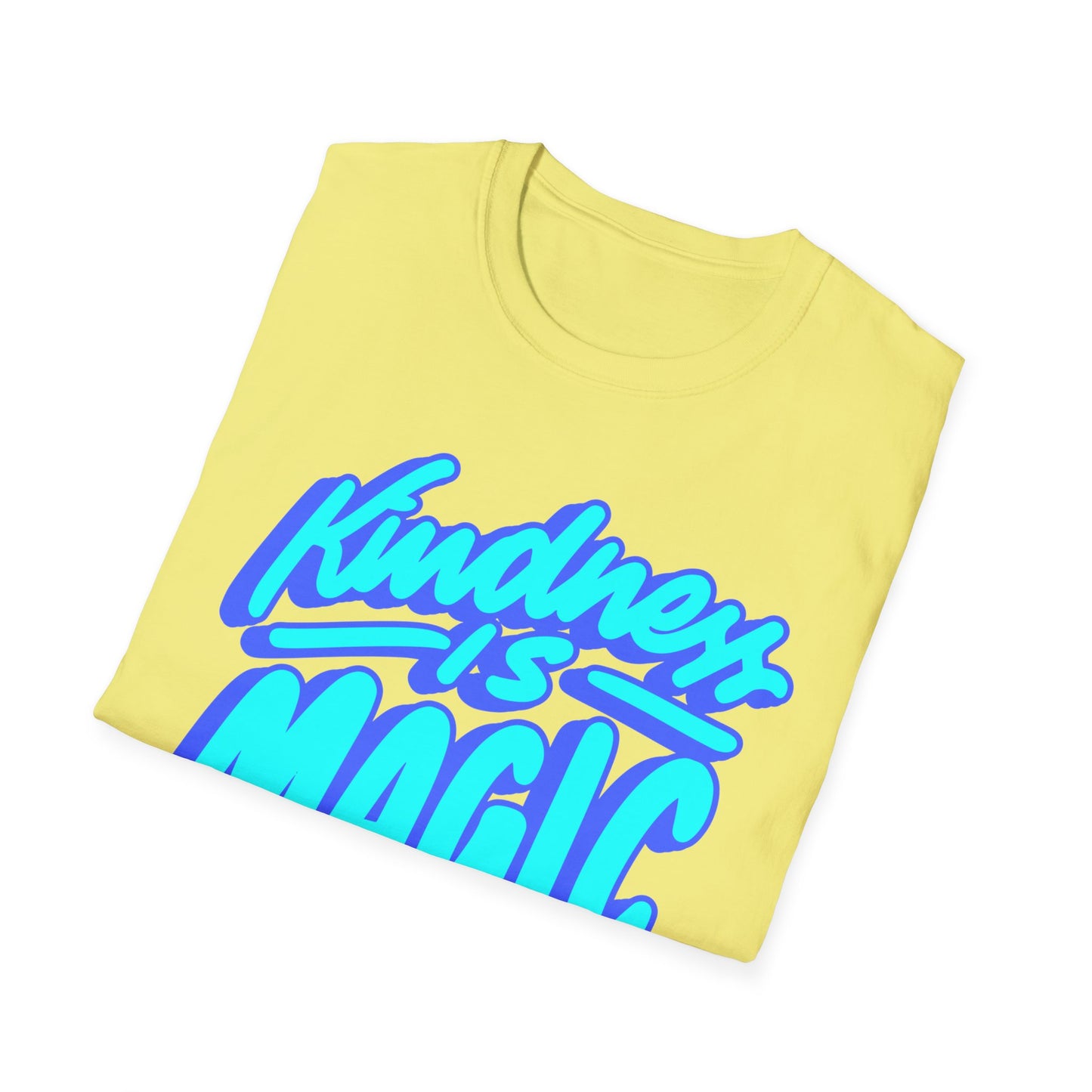 Kindness Is Magic T-Shirt, Unisex Softstyle Tee
