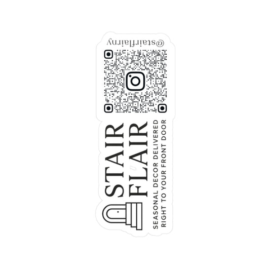 Stair Flair Personalized- Stylish Kiss-Cut Vinyl Decals for Home Decor