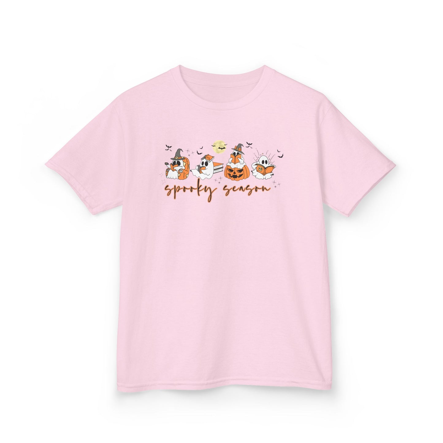 Spooky Season- Reading Ghosts- Halloween - Kids Cotton™ Tee