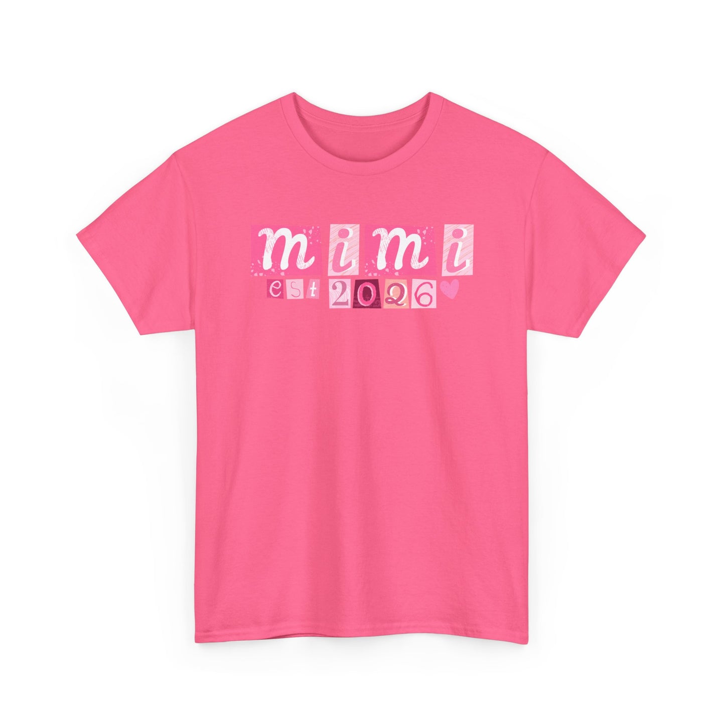 Mimi est 2026 Unisex Heavy Cotton Tee - Mother's Day