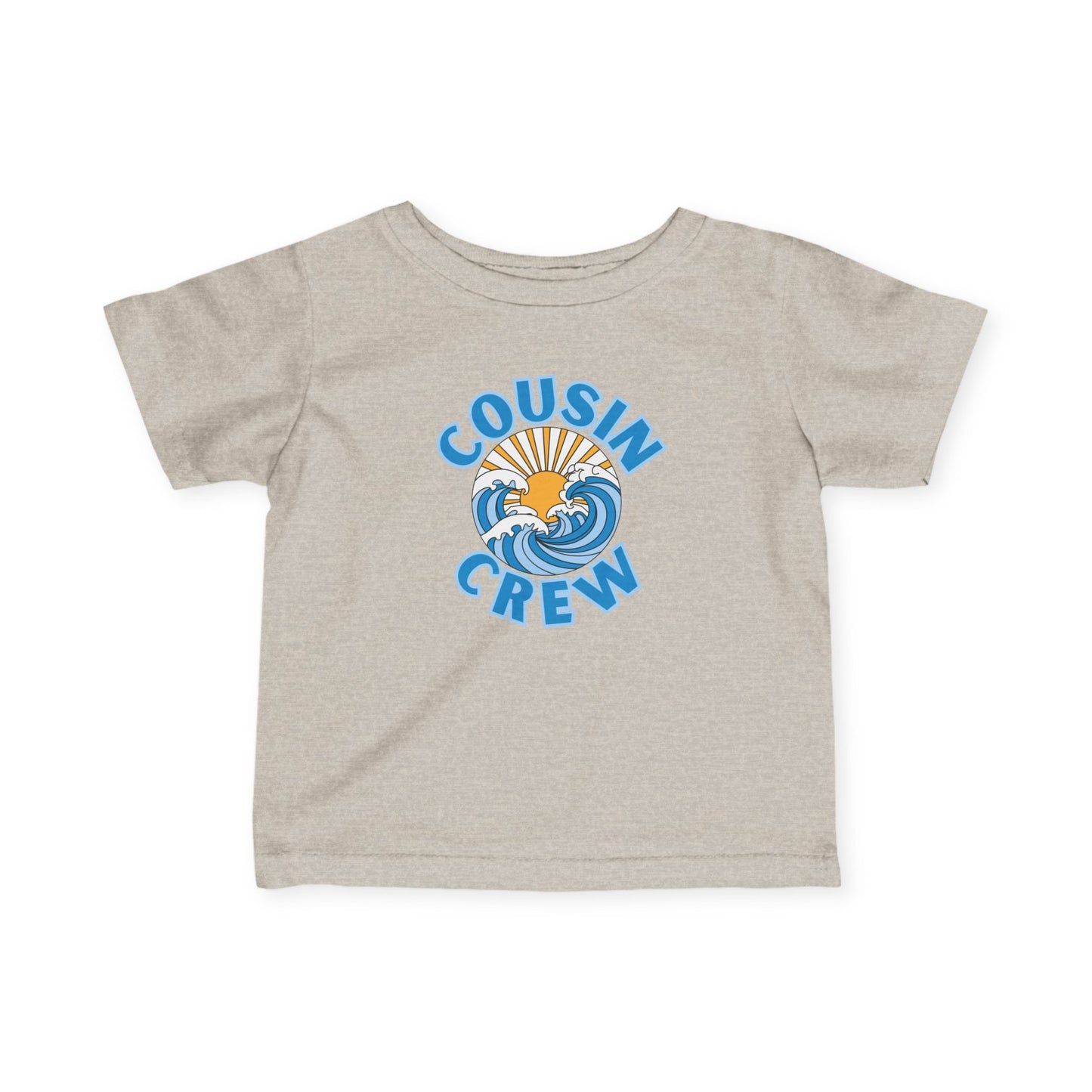 Cousin Crew Infant Tee, Cute Baby T-Shirt, Summer Vibes- Mini Collection