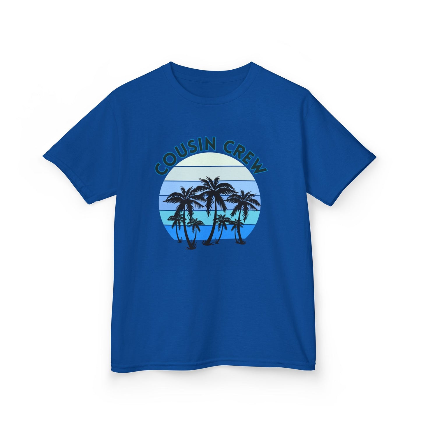 Cool Cousin Crew Kids Tee - Summer Fun, Family Gatherings, Beach Days, Mini Collection