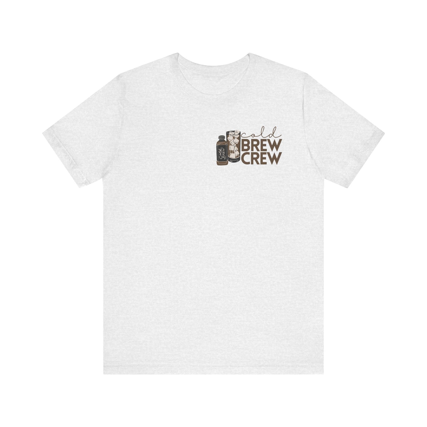 Cold Brew Coffee Lovers Tee, Unisex Jersey Shirt for Coffee Lovers