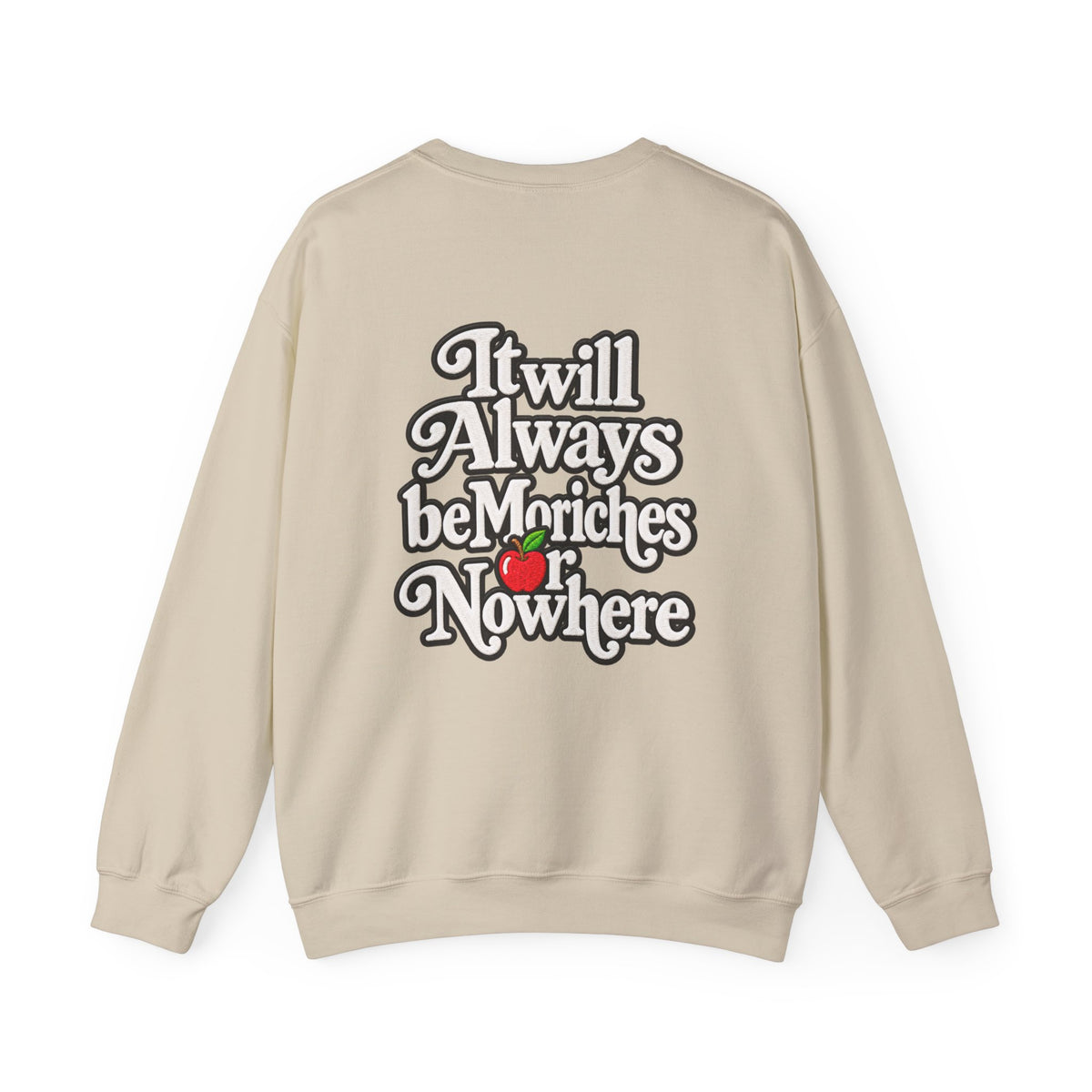 "MES or Nowhere w/ School Things" - Moriches Crewneck Sweatshirt
