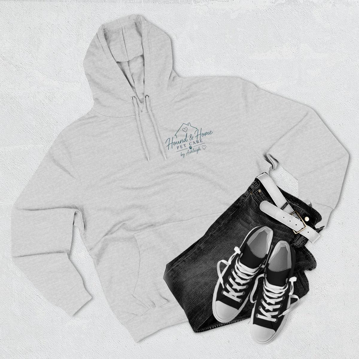 Ashleigh 2— "Hound and Home" Logo Personalized Pullover