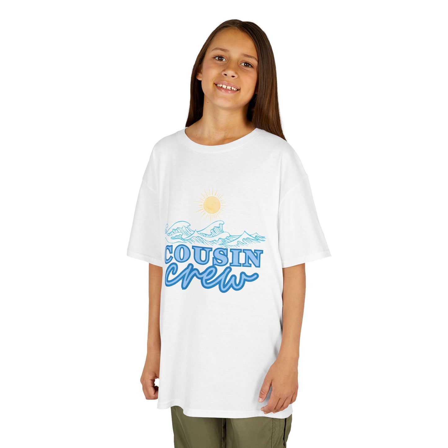 Cool Cousin Crew Kids Tee - Summer Fun, Family Gatherings, Beach Days, Mini Collection