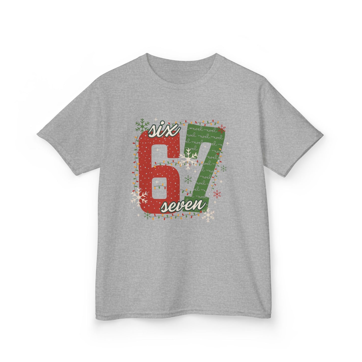 Kids '67' Christmas Number Graphic Tee — Youth- Christmas