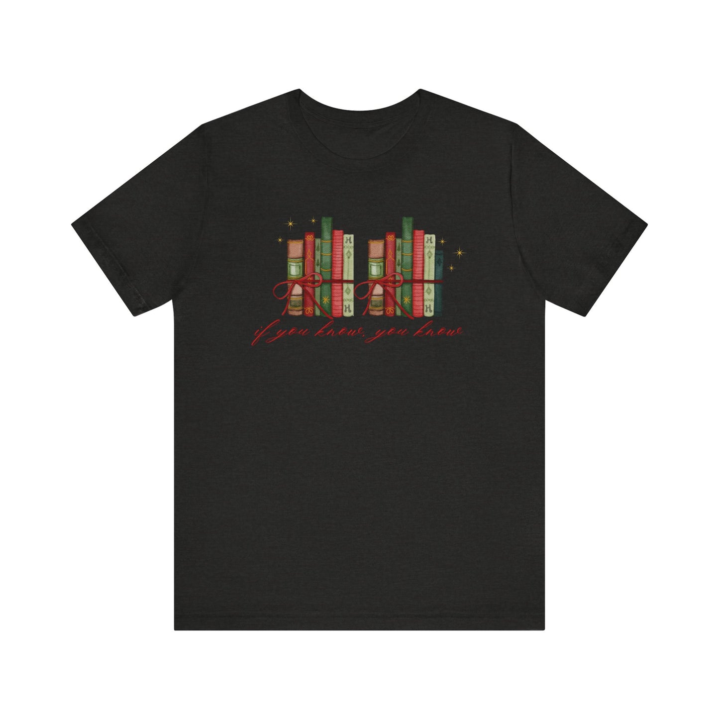 6-7 Books, "if you know you know"— Christmas Unisex T‑Shirt