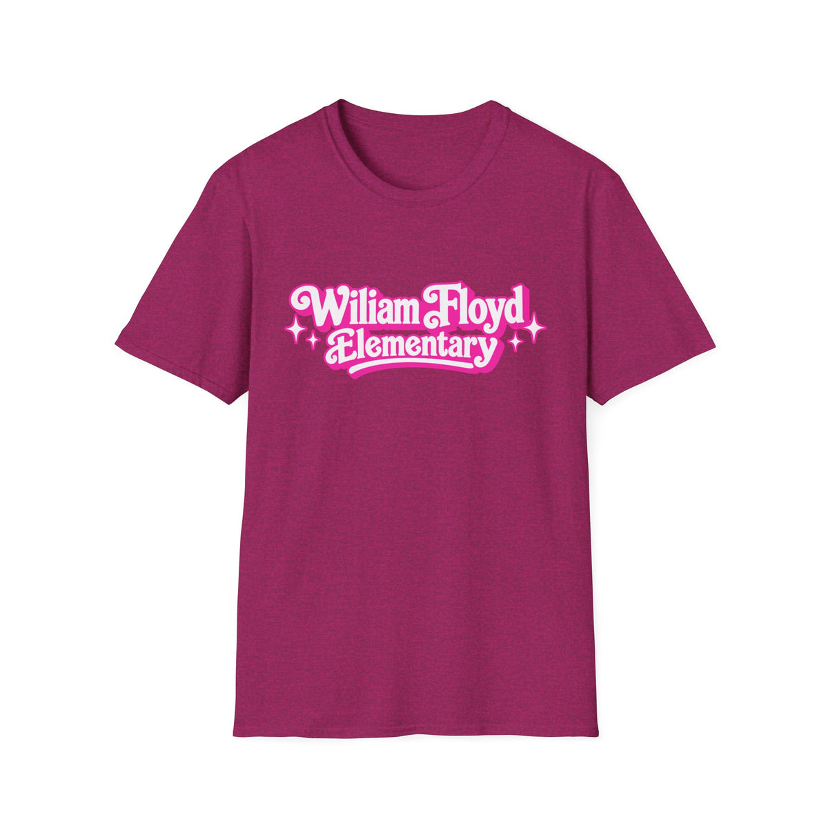 WFE Barbie (w/sparkles) -Breast Cancer Awareness Tee, Unisex Softstyle T-Shirt