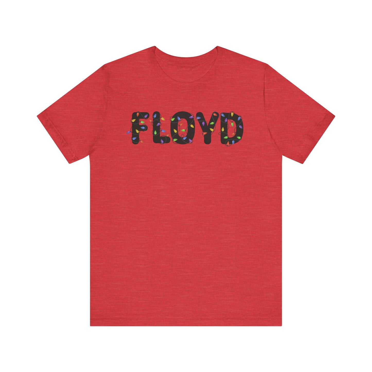 FLOYD in lights— Christmas Unisex T‑Shirt
