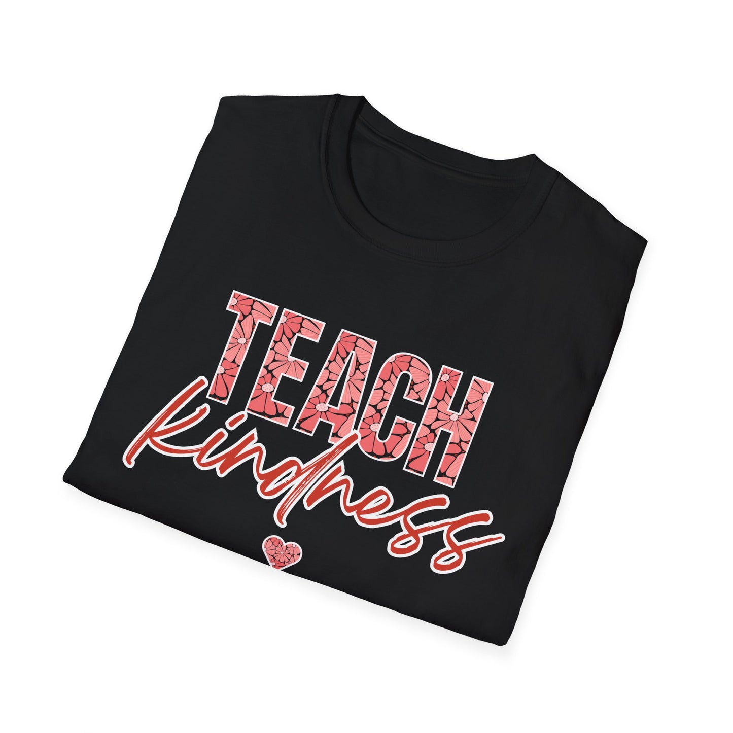 Teach Kind ness Teacher T-Shirt