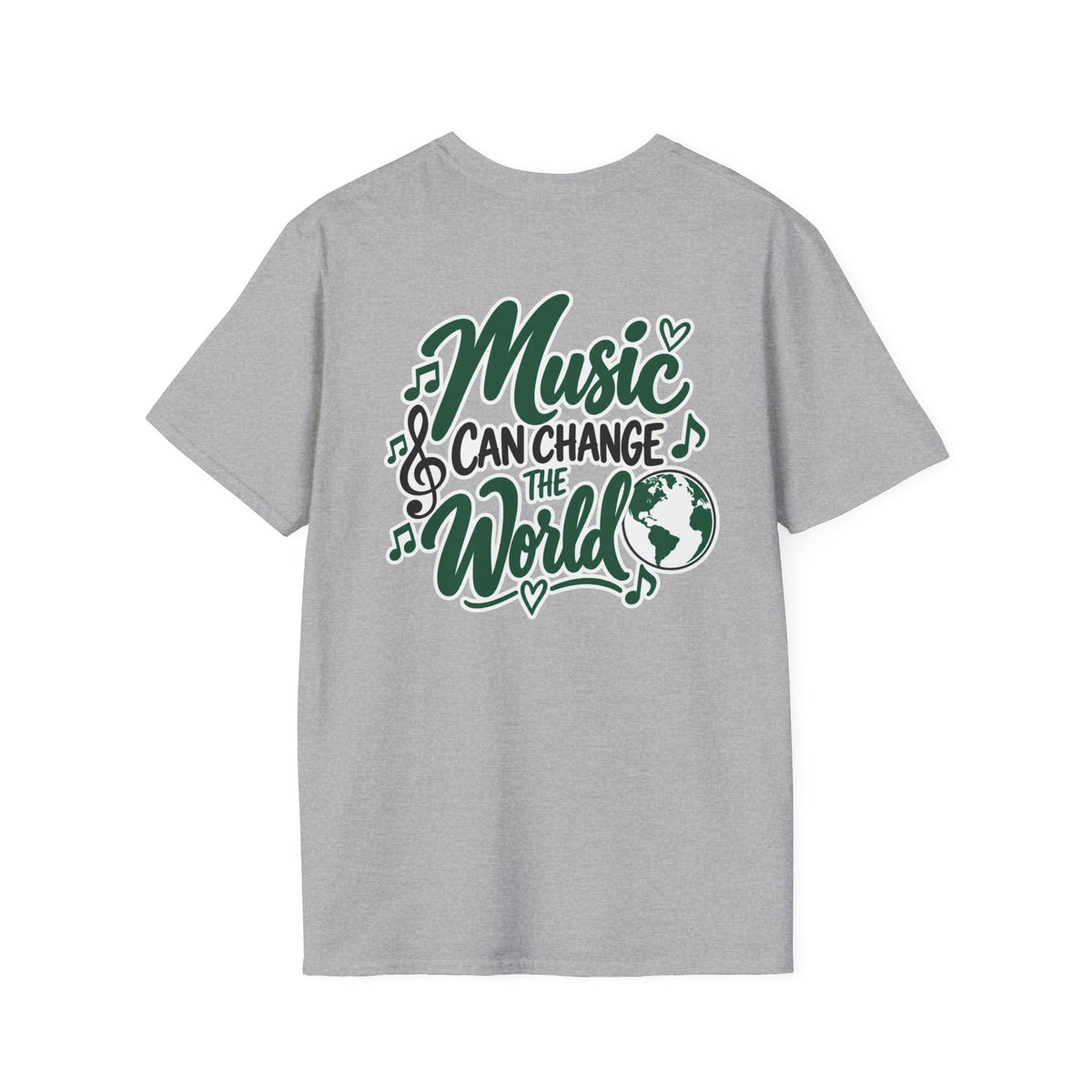Moriches Music T-Shirt - Music Changes the World