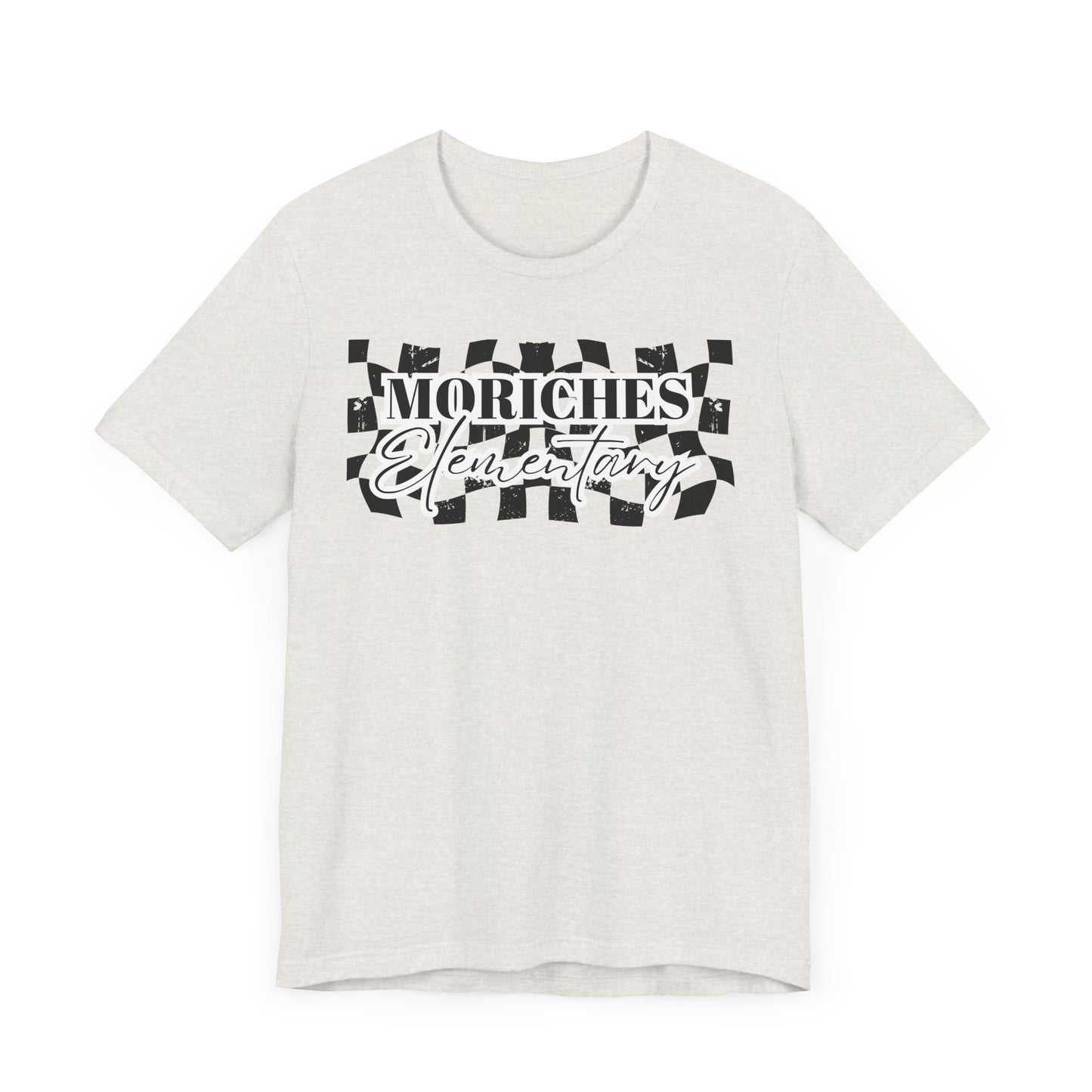 Moriches Checkered Logo Unisex Jersey Tee