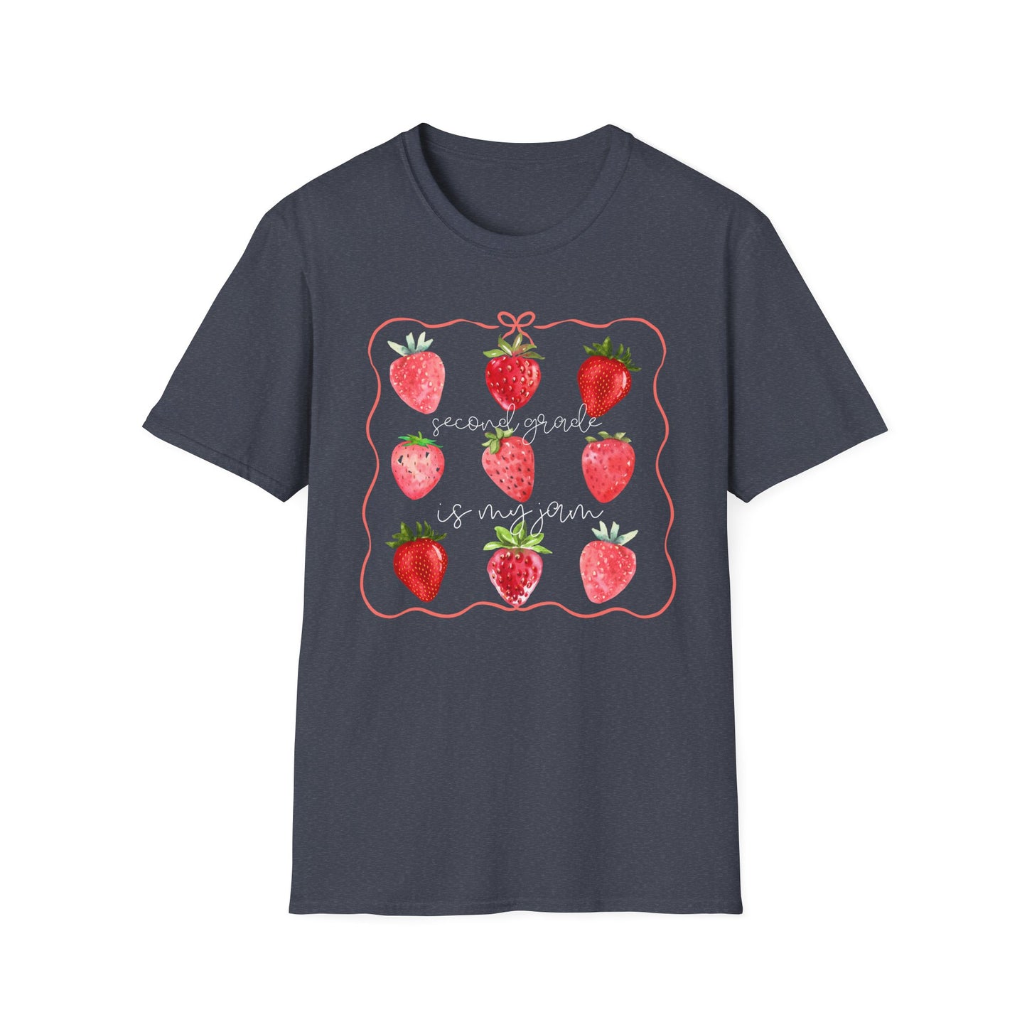 2nd Grade is my Jam- Unisex Softstyle T-Shirt- Back to School