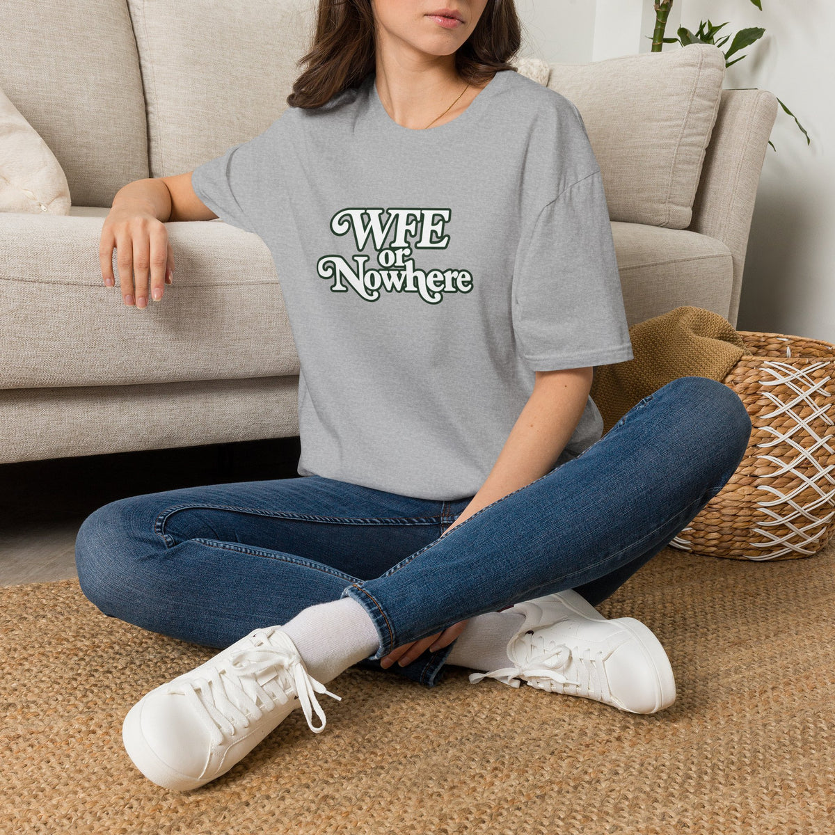 "WFE or Nowhere" -PLAIN- Softstyle T-Shirt