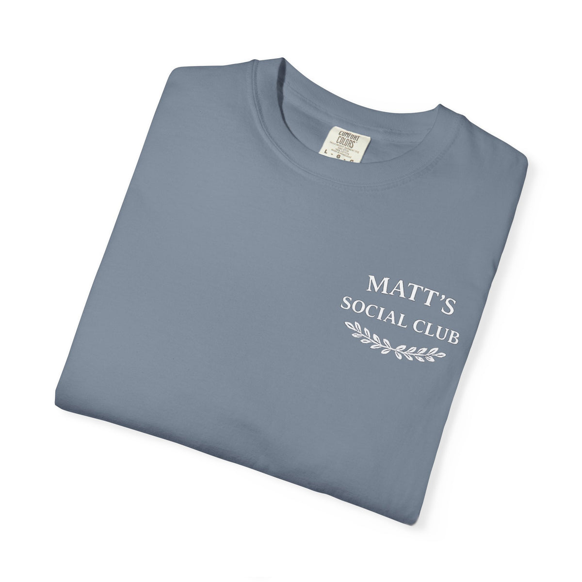 Matt's Social Club T-Shirt — Personalized