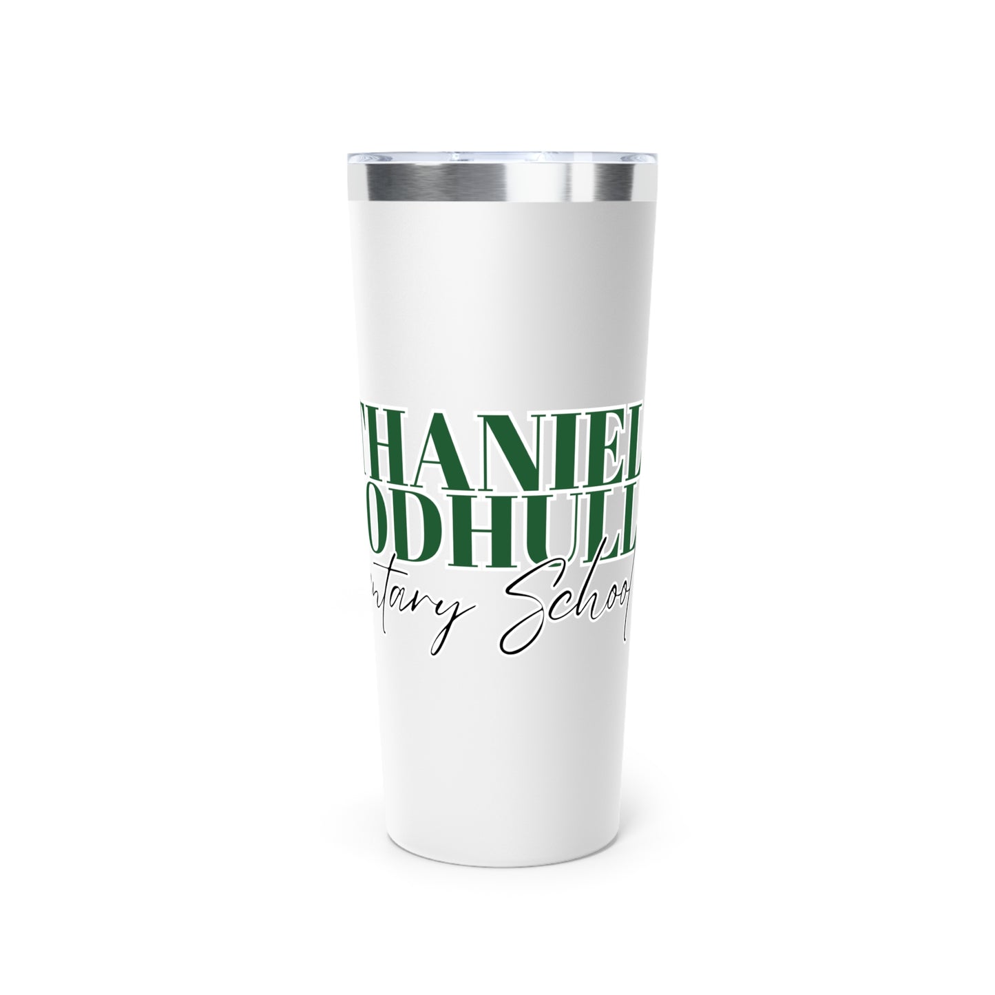 22oz Copper Vacuum Insulated Tumbler with Woodhull Design