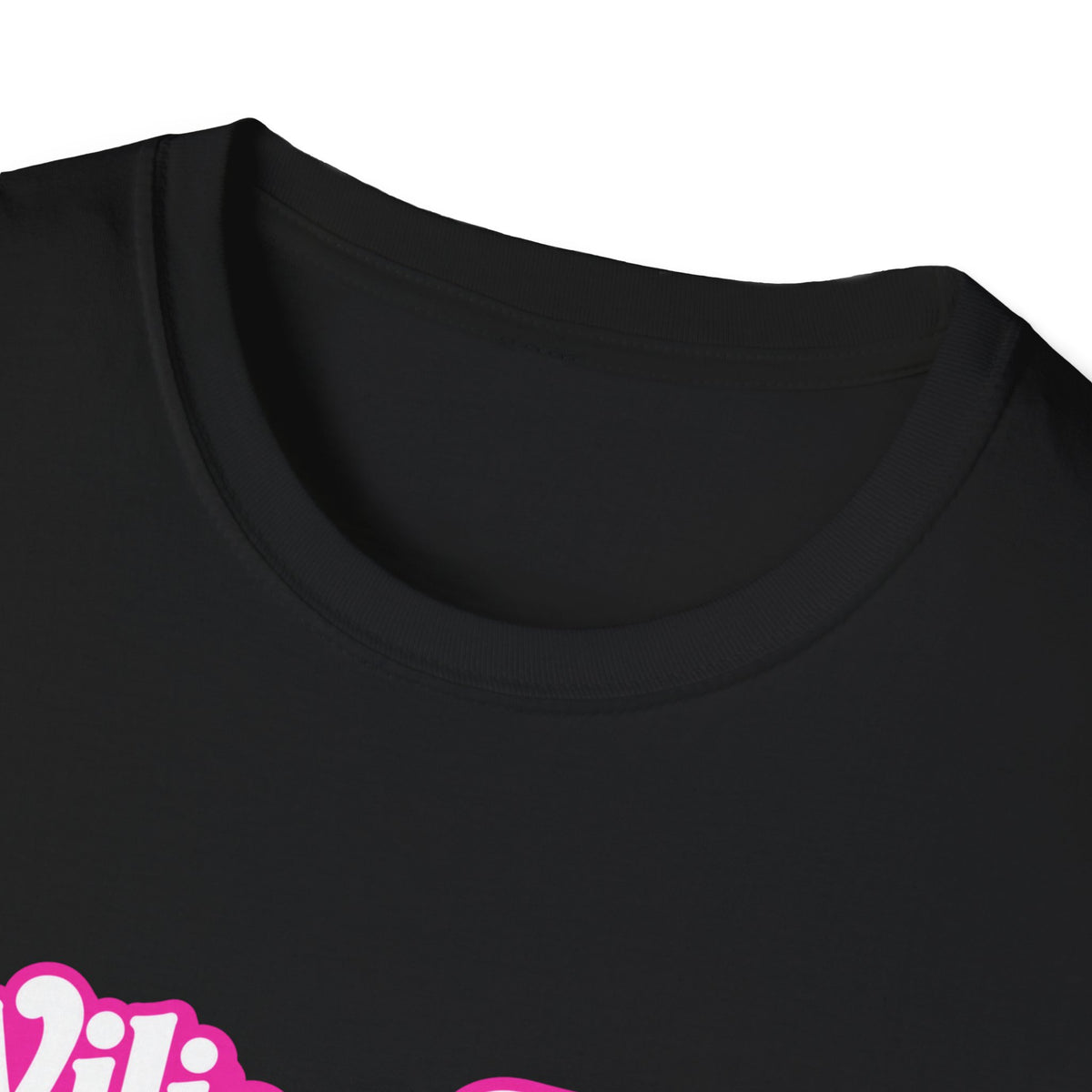 WFE Barbie-Breast Cancer Awareness Tee, Unisex Softstyle T-Shirt