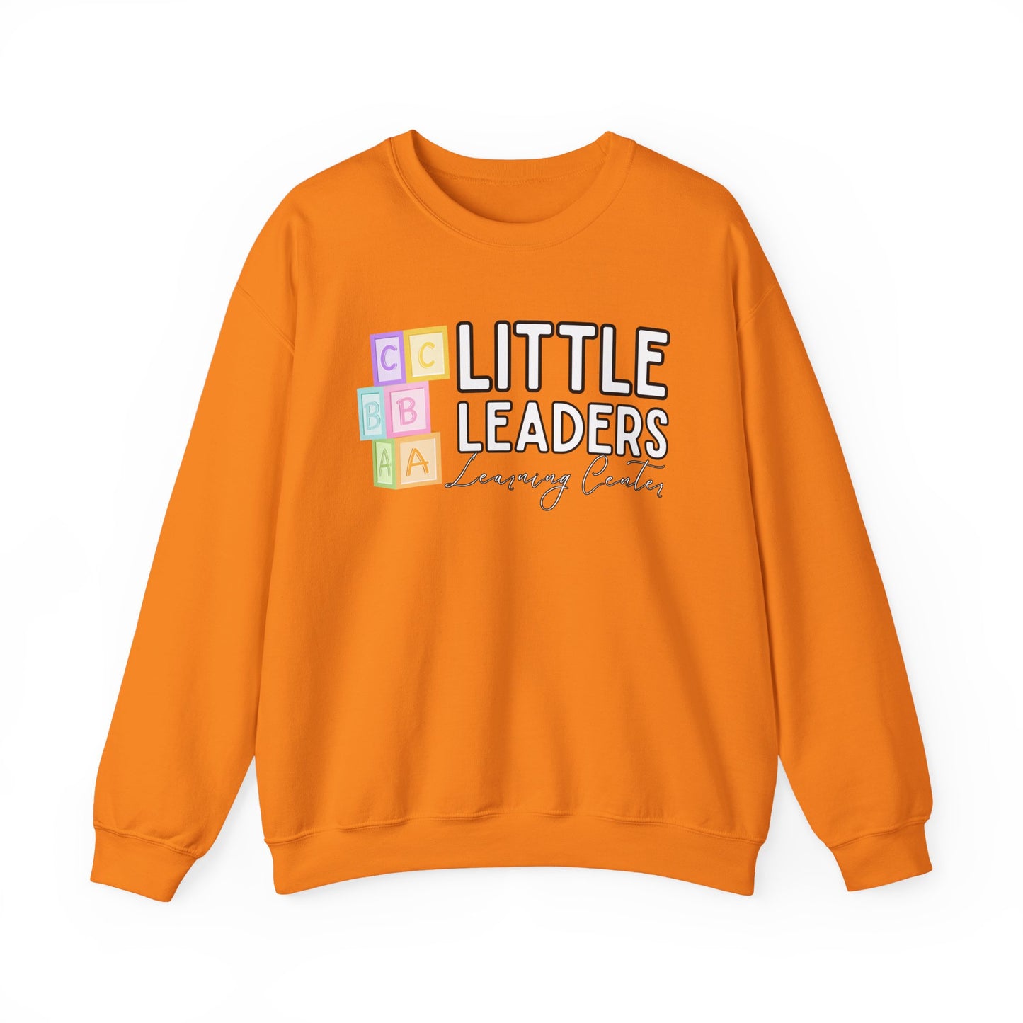 Little Leaders w/ Blocks Crewneck Unisex Sweatshirt