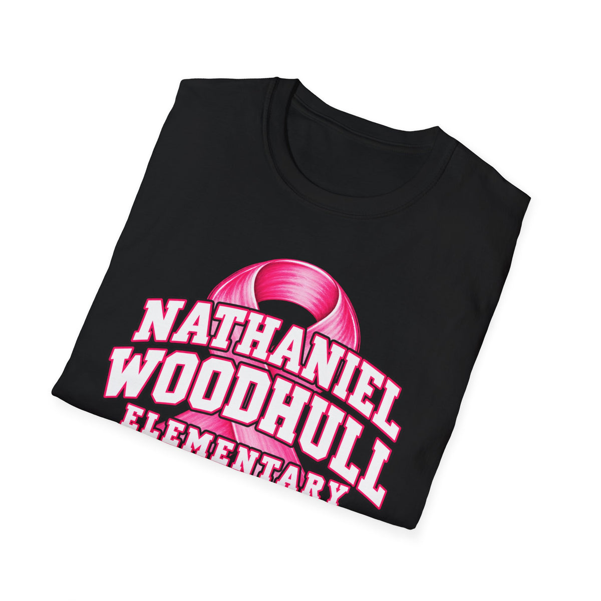 Woodhull-Breast Cancer Awareness Tee, Unisex Softstyle T-Shirt