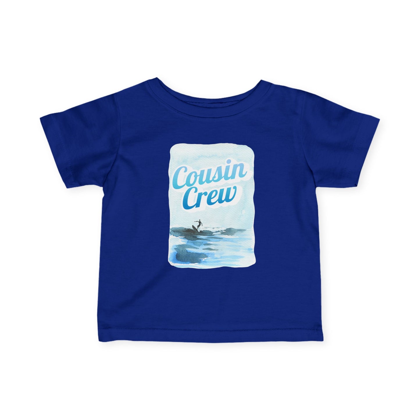 Cousin Crew Infant Tee, Cute Baby T-Shirt, Summer Vibes- Mini Collection