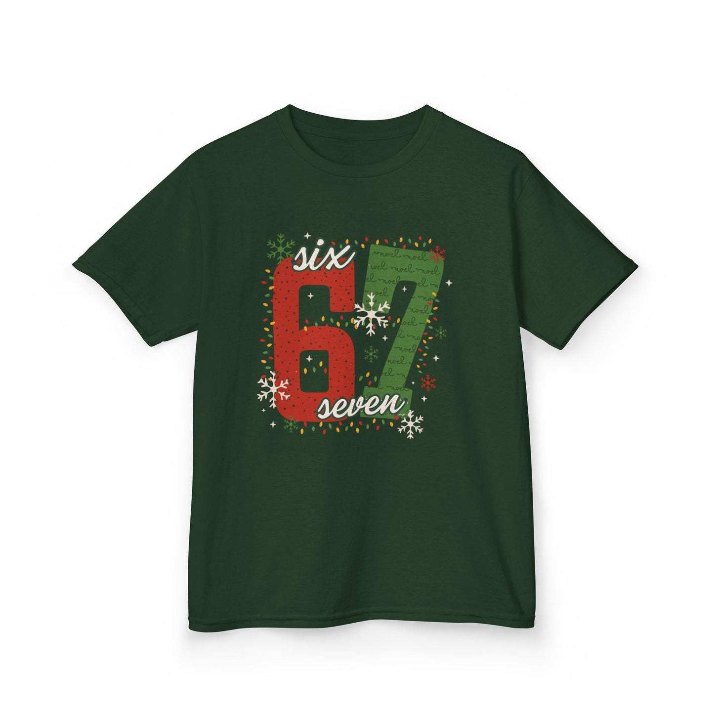 Kids '67' Christmas Number Graphic Tee — Youth- Christmas