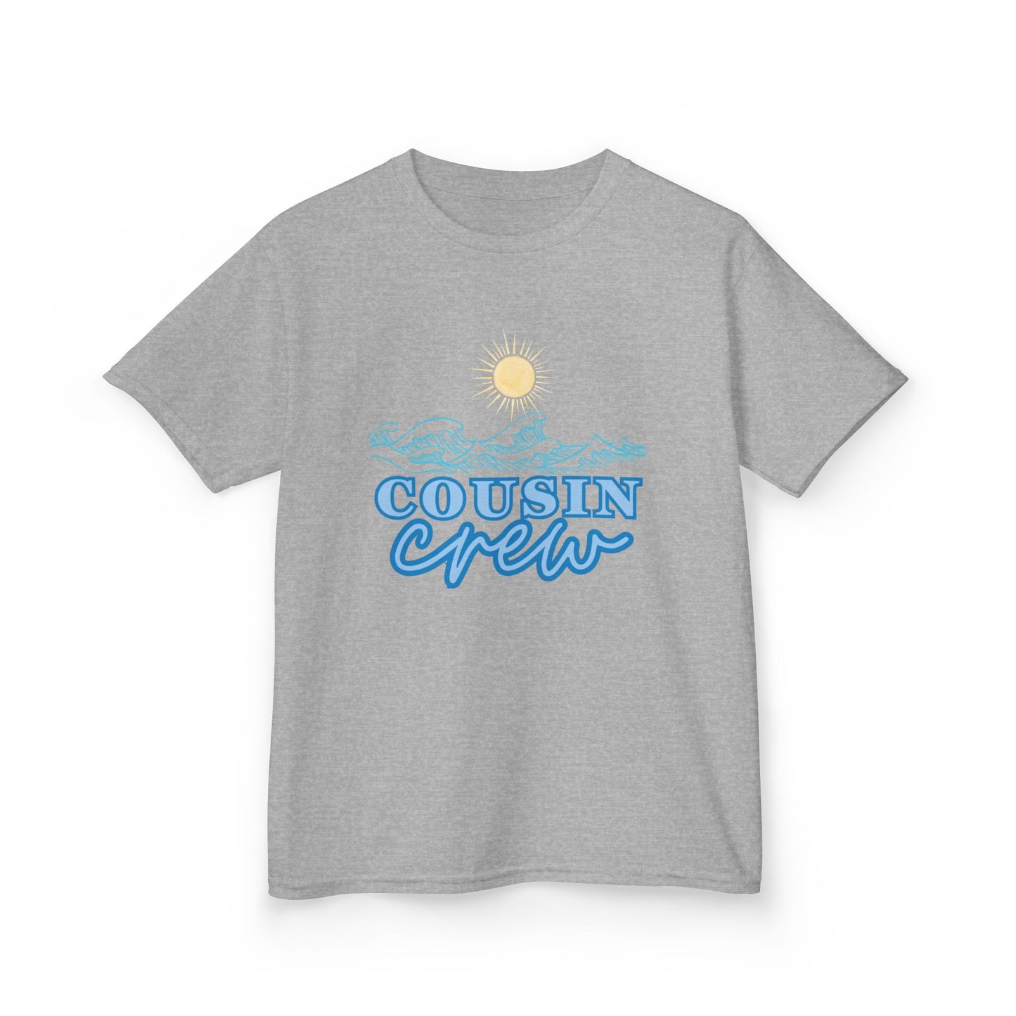 Cool Cousin Crew Kids Tee - Summer Fun, Family Gatherings, Beach Days, Mini Collection