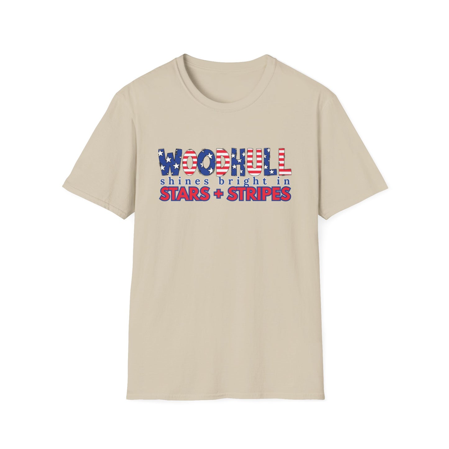 Unisex T-Shirt Woodhull Flag Day-Holiday Design