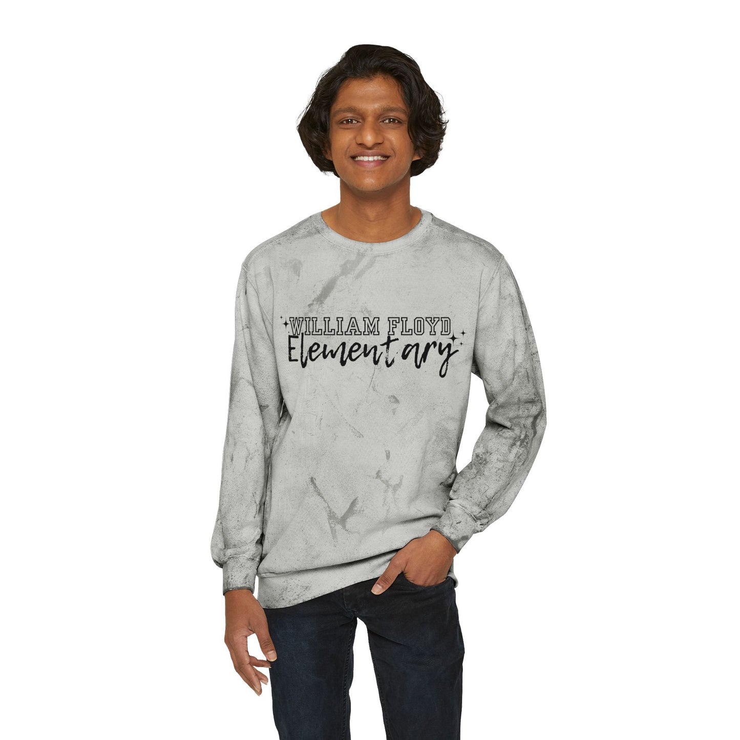 Unisex Color Blast Crewneck Sweatshirt - Expect Success for WFE