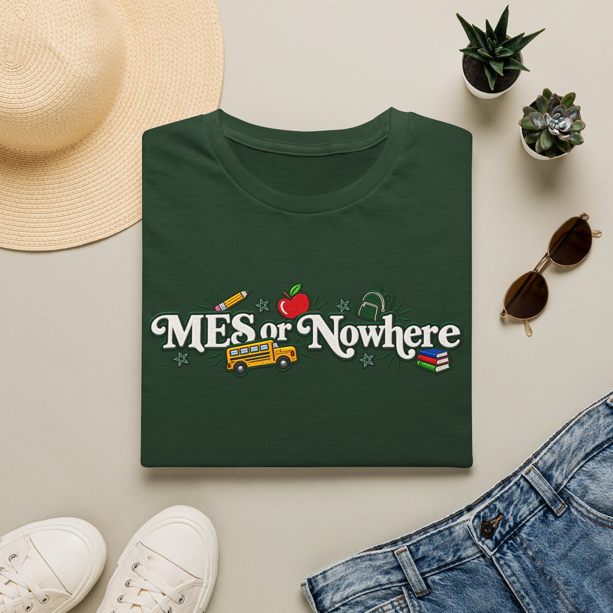MES or Nowhere" - Moriches Softstyle T-Shirt