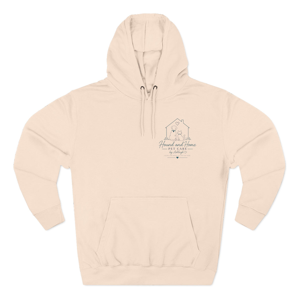 Ashleigh — "Hound and Home" Logo Personalized Pullover
