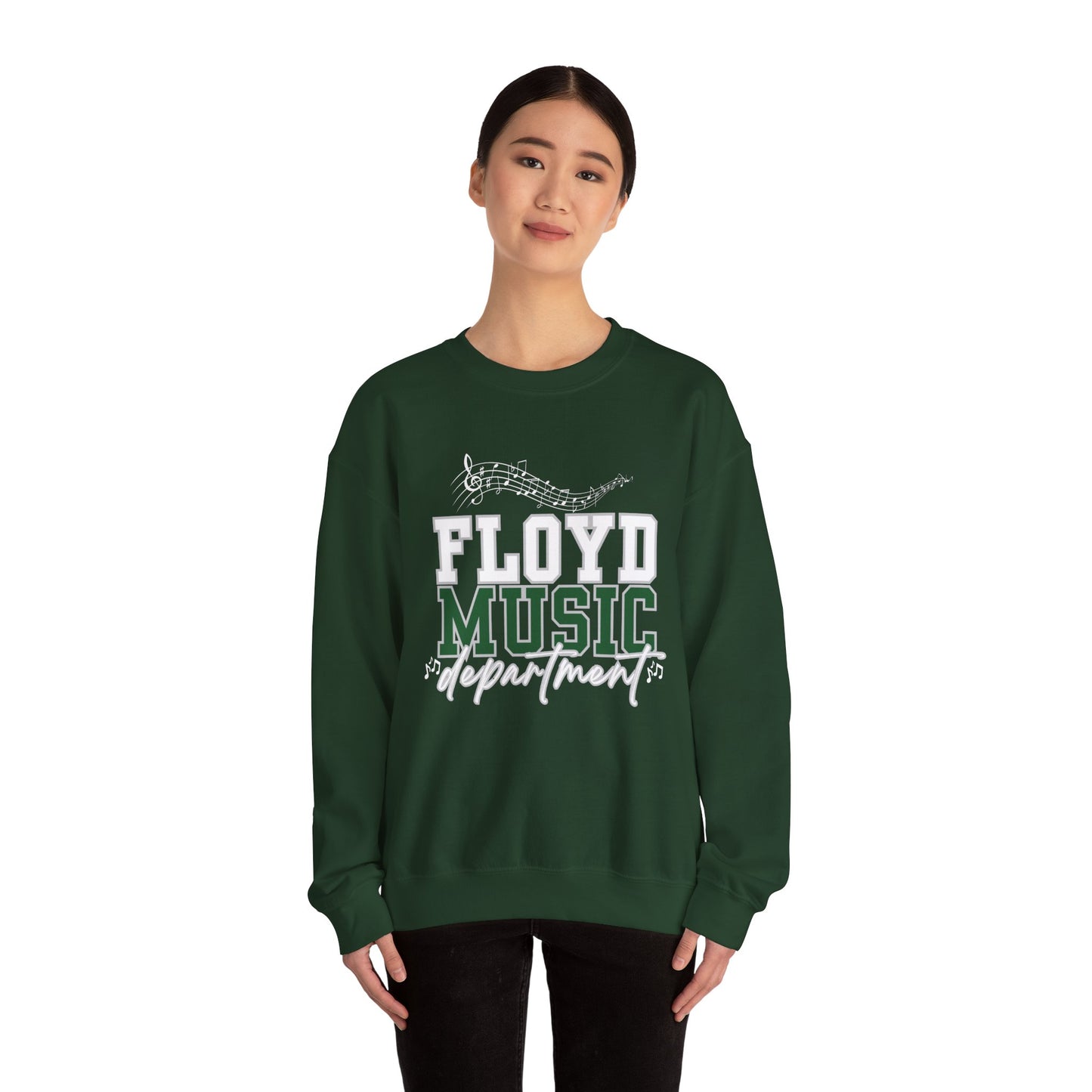Floyd Music Department Crewneck Sweatshirt - Unisex Heavy Blend™ Floyd Strong