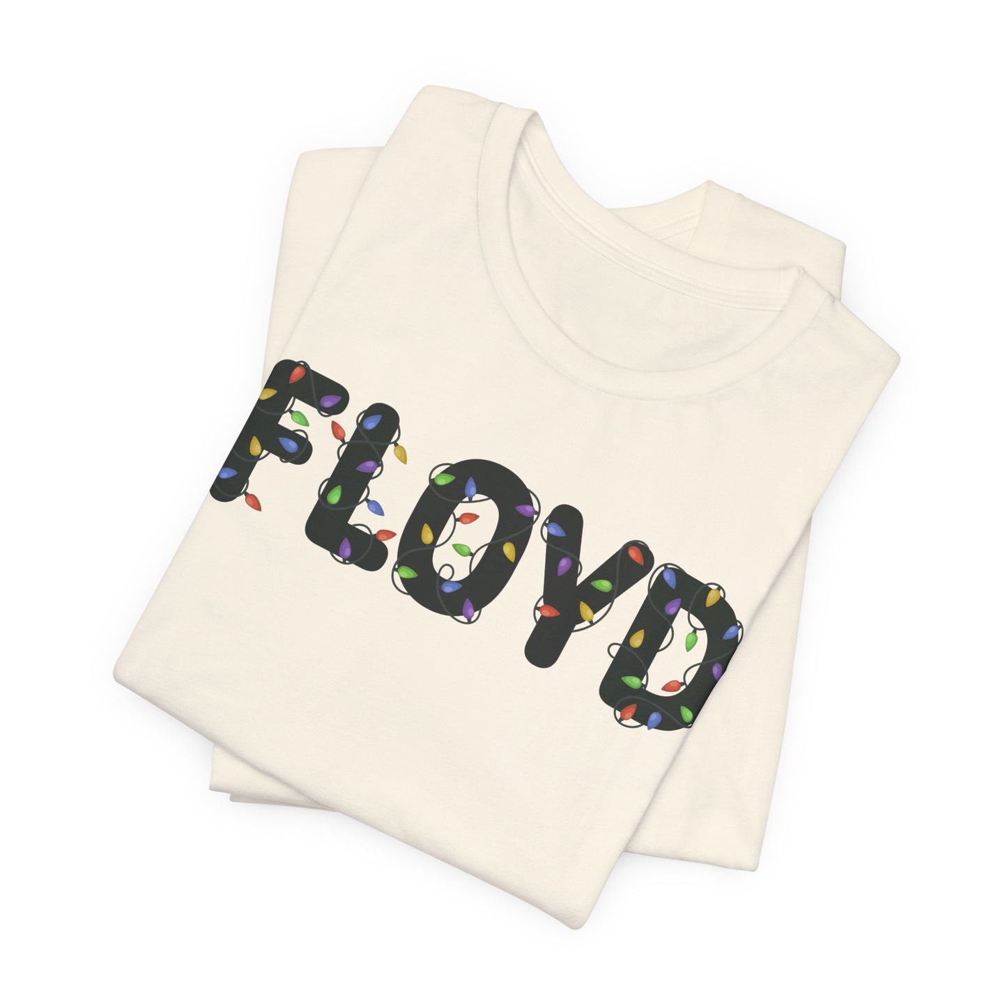 FLOYD in lights— Christmas Unisex T‑Shirt