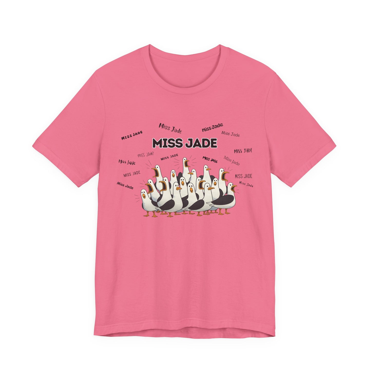 Miss Jade- Penguin Choir T-Shirt — Funny Teacher Personalized Tee