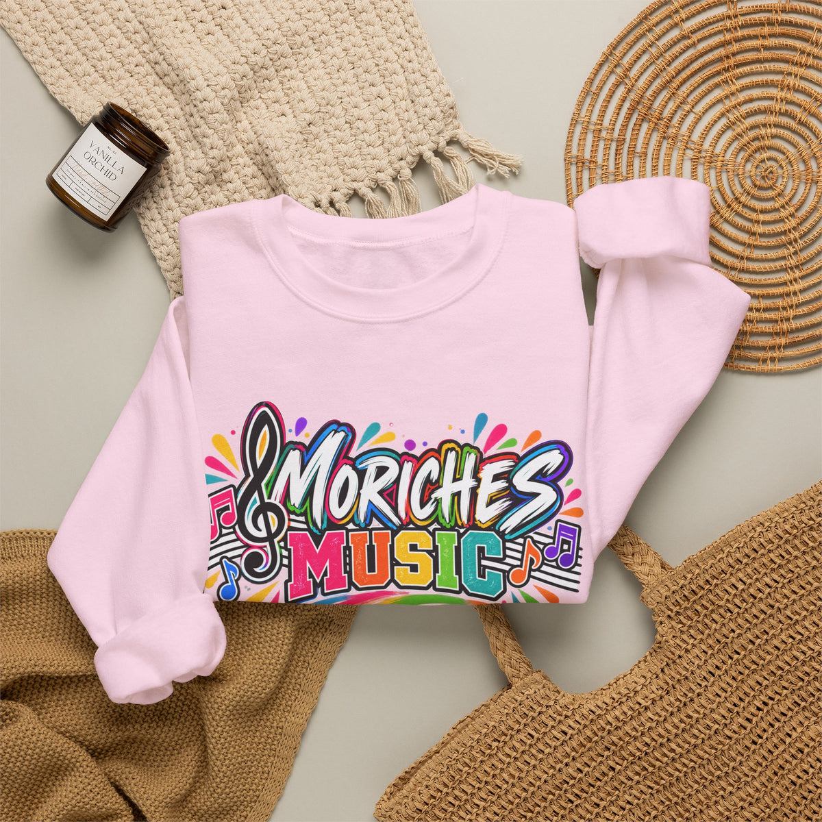 Moriches Music Sweatshirt — "Make Every Note Count" Crewneck