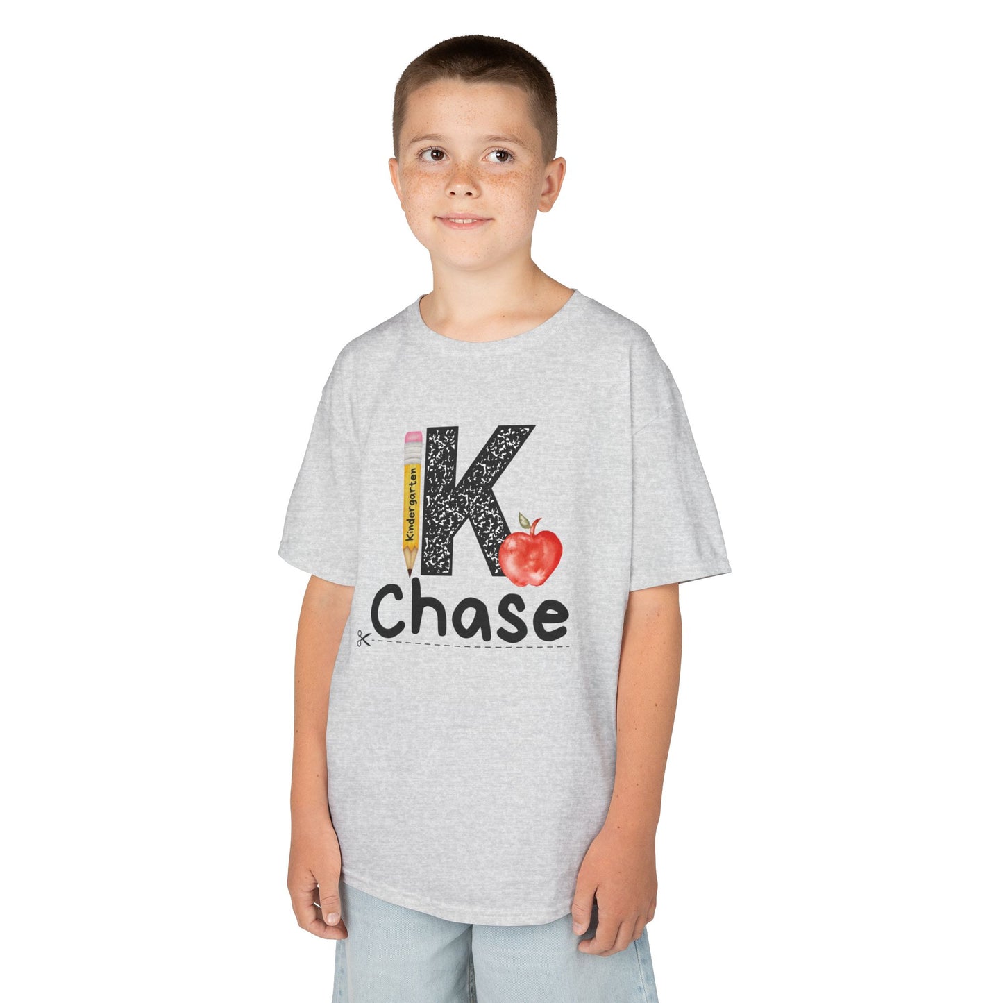 Kindergarten- Personalized Kids Tee - Back to School